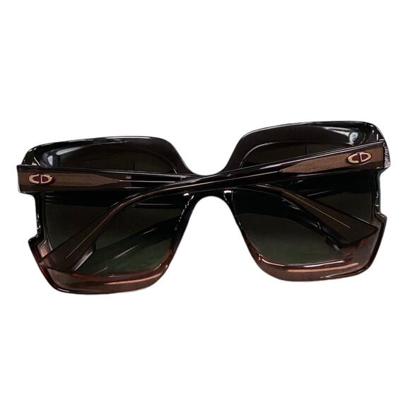 Christian Dior Oversized Square Sunglasses 7HHPR with Gradient Frames - Picture 2 of 6